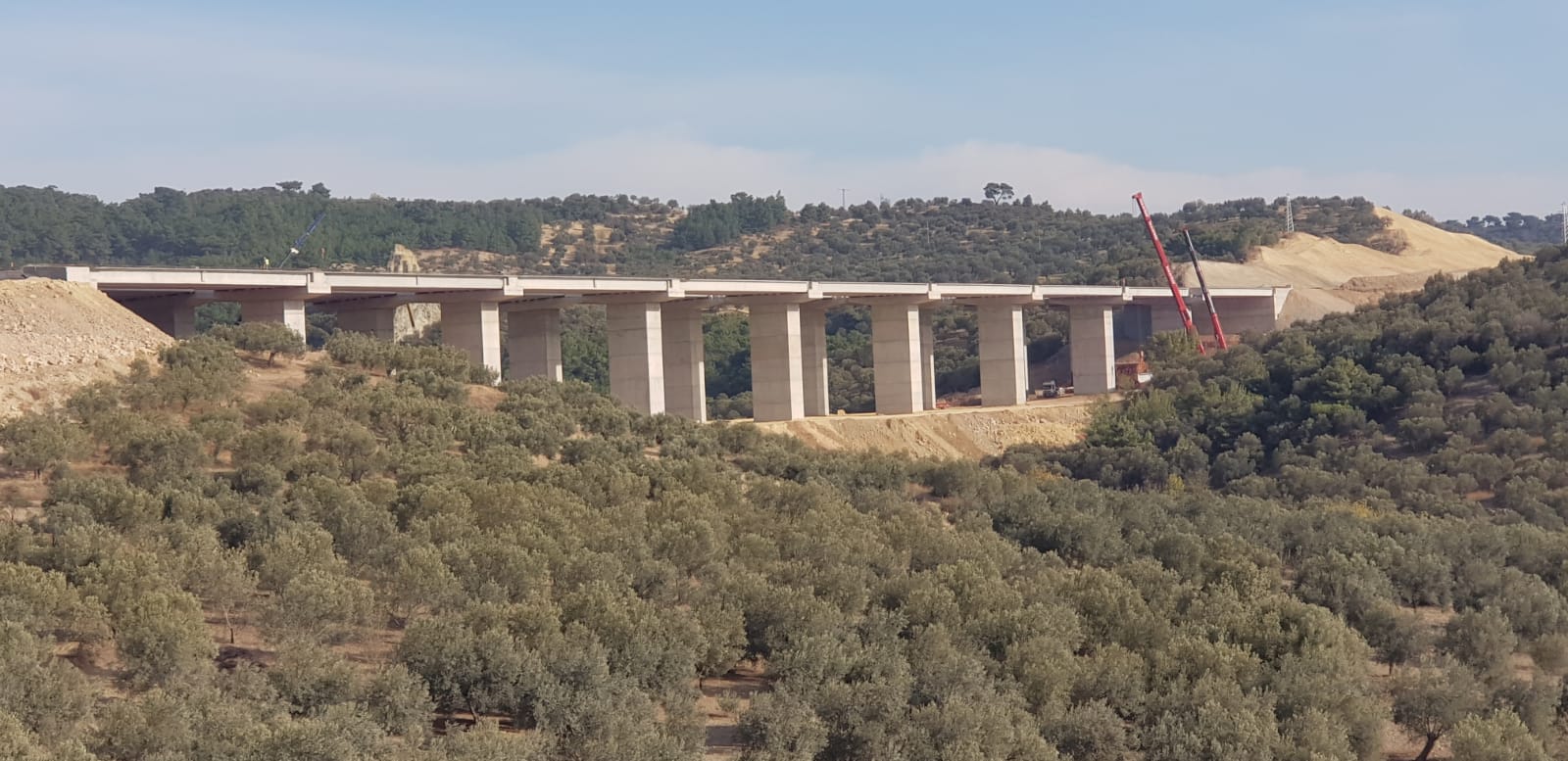 İzmir Menemen-Aliağa-Çandarlı Otoyol Projesi Kapsamında 56000 M3 Öngerilmeli Köprü Kirişi İmalat, Nakliye Ve Montaj İşi
